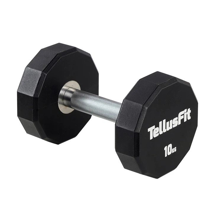 China 12 Sided Urethane Dumbbells